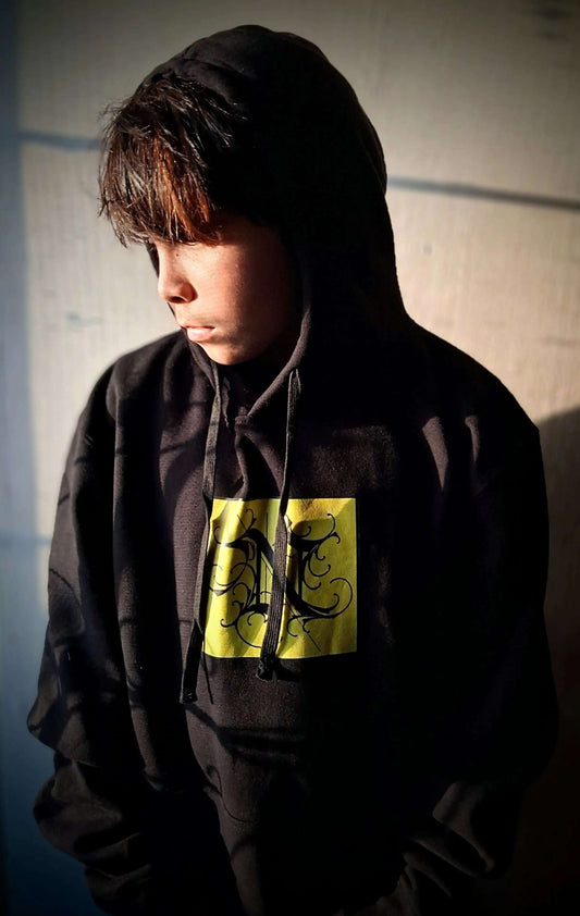 Dual-Sided Tee Hoodie Set NONCHALANT Dark Clothing