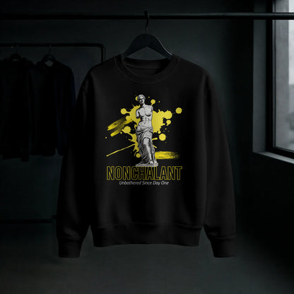 Venus De Milo Fleece Crew NONCHALANT Dark Clothing