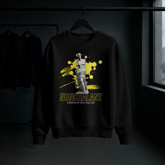 Venus De Milo Fleece Crew NONCHALANT Dark Clothing