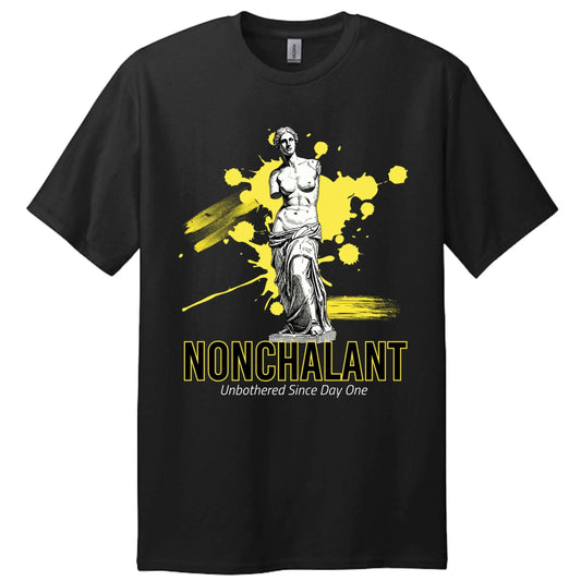 Venus De Milo Tall T-shirt oversized dark aesthetic tee in heavyweight 6 oz cotton with extra length